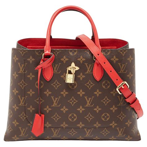 Louis Vuitton Coquelicot Monogram Canvas Flower Tote Bag 